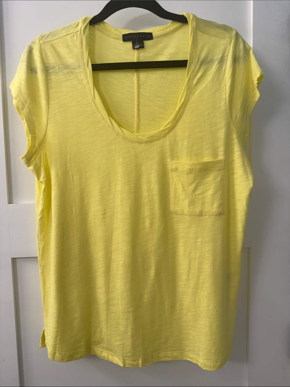 Sanctuary Traveler Twist Scoop-Neck T-Shirt